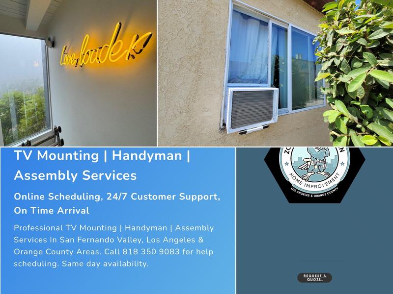 Zomg The Handyman TV Wall Mounting & Assembly Services