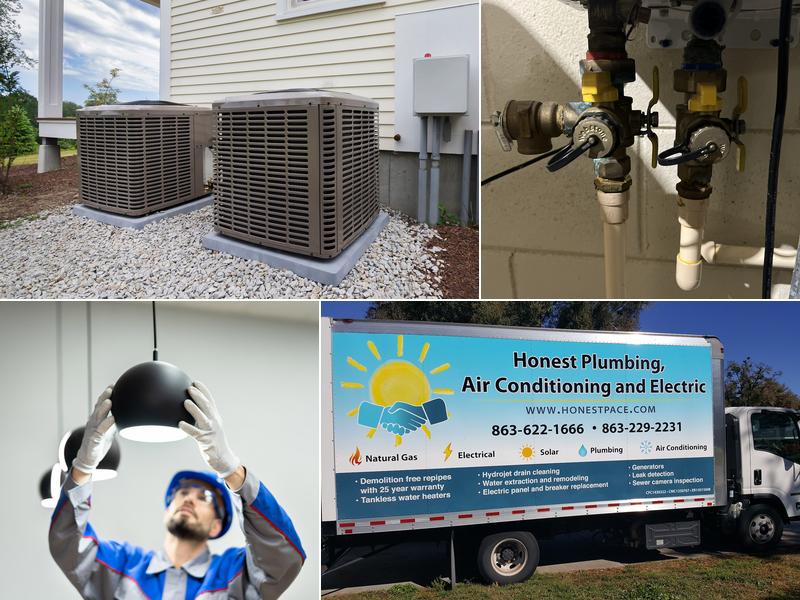 Honest Plumbing, Air Conditioning and Electric LLC