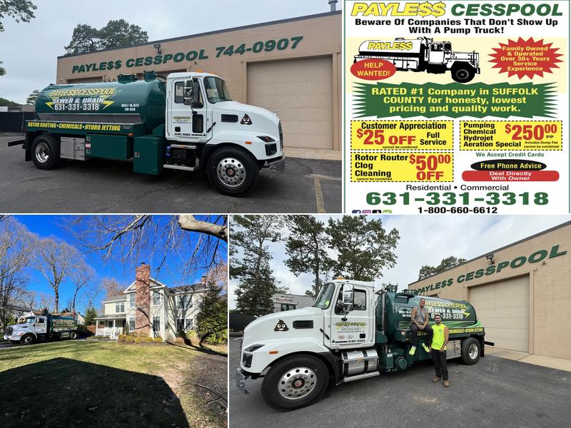 Cesspool Service Suffolk County, Payless Cesspool