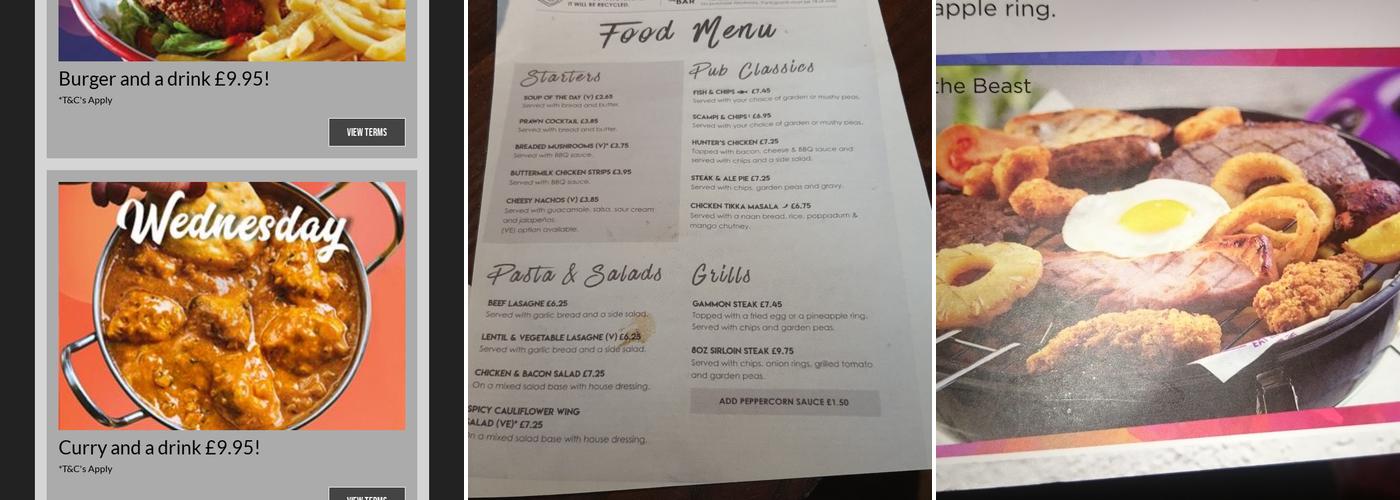 Apple Tree Inn Menu