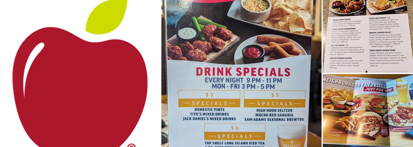 Applebee's Grill + Bar Menu