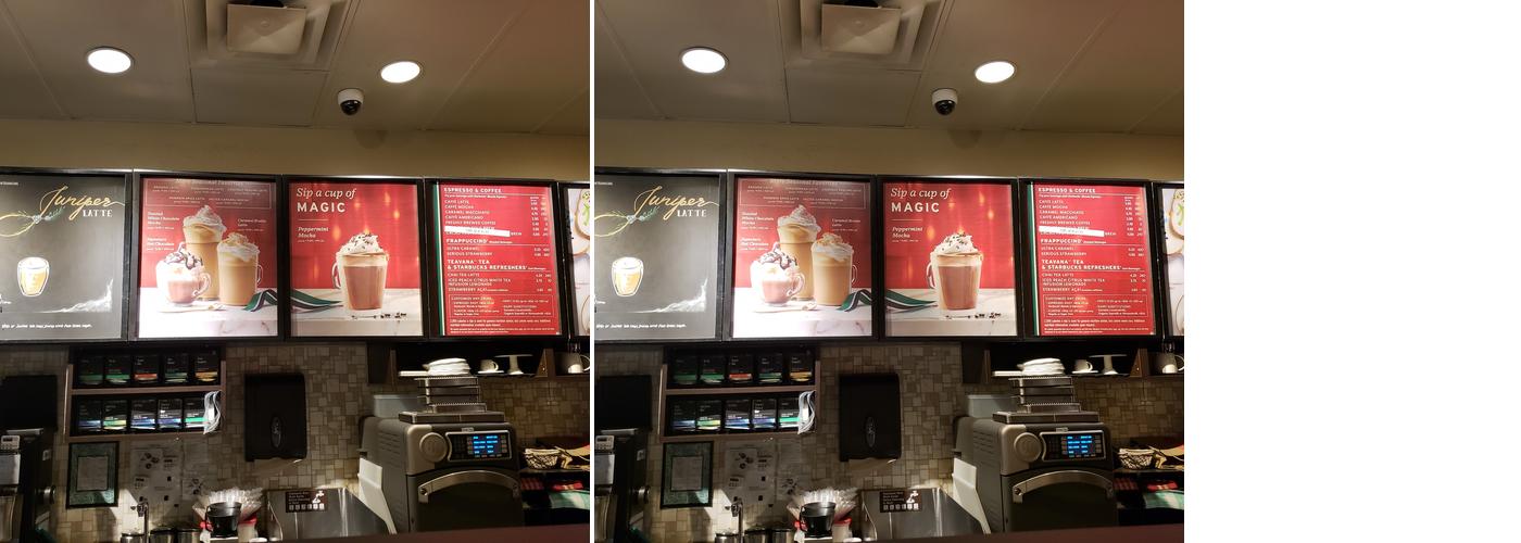 Starbucks Menu
