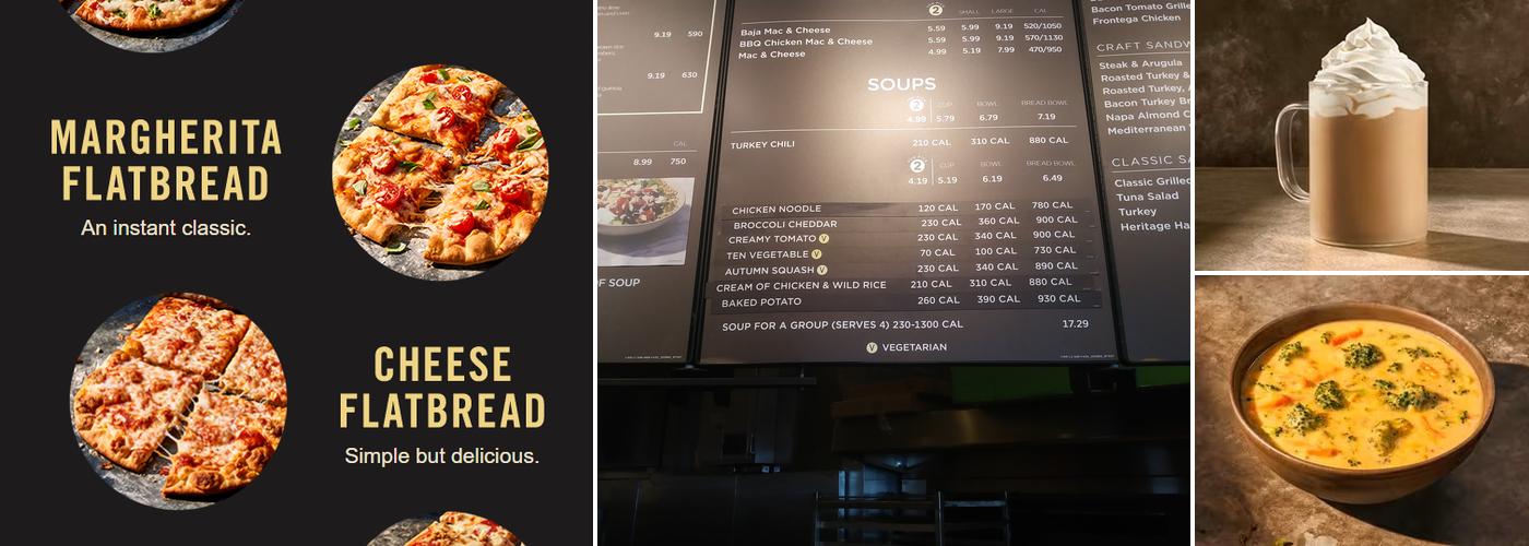 Panera Bread Menu