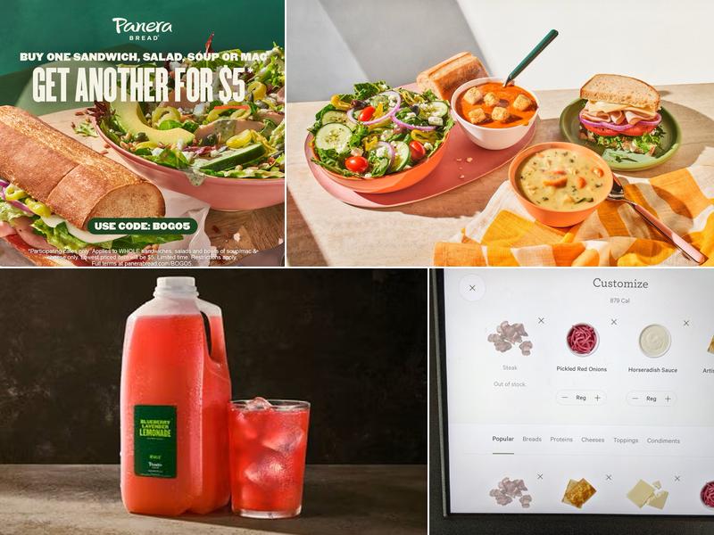 Panera Bread Menu