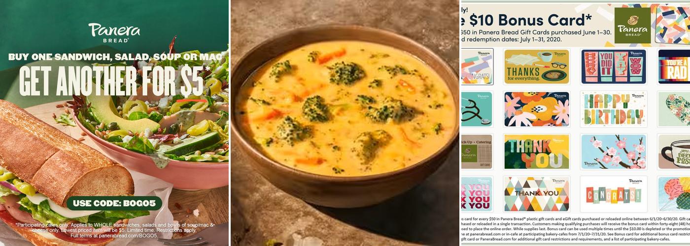 Panera Bread Menu