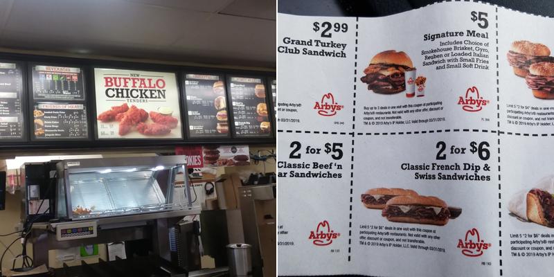 Arby's Menu