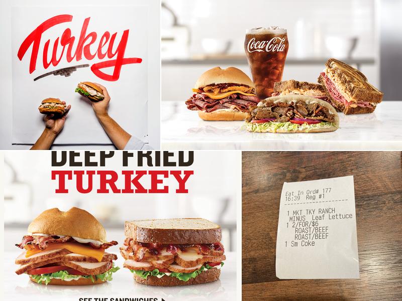 Arby's Menu