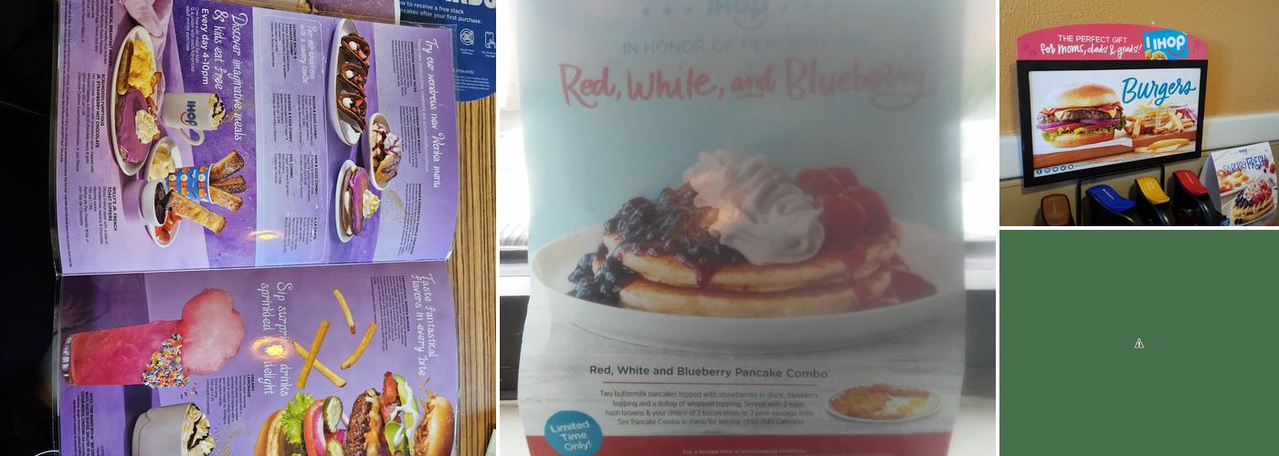 IHOP Menu