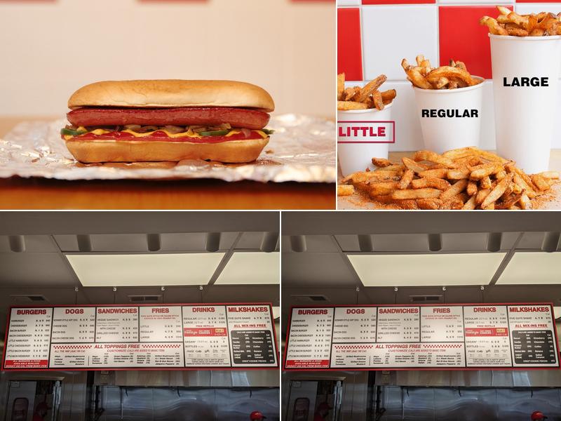 Five Guys Menu