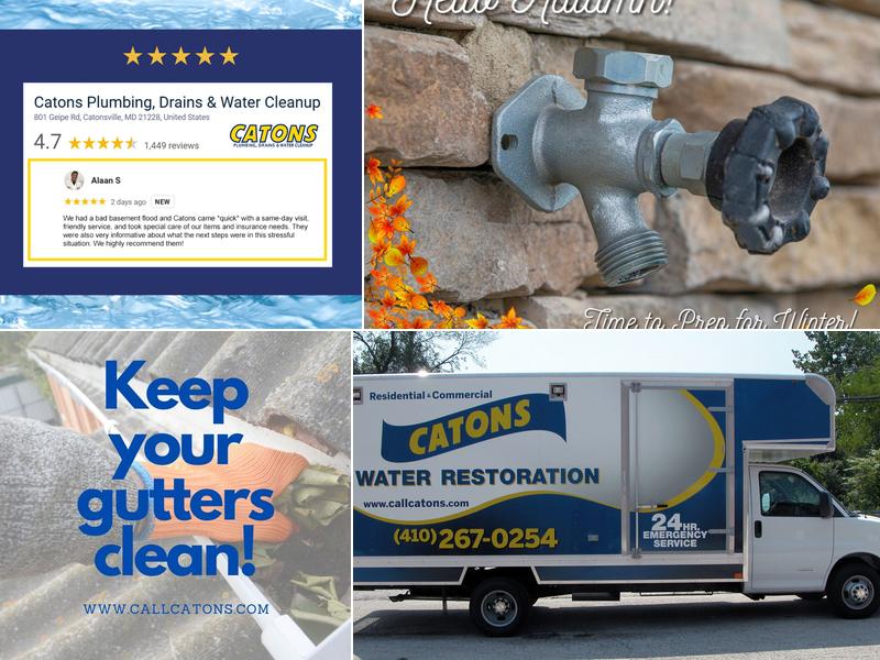 Catons Plumbing, Drains & Water Cleanup