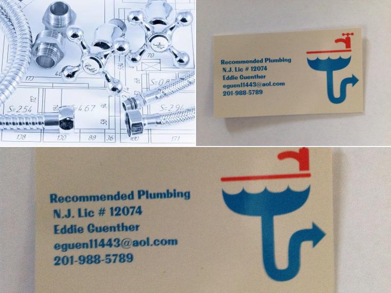 Recommended Plumbing