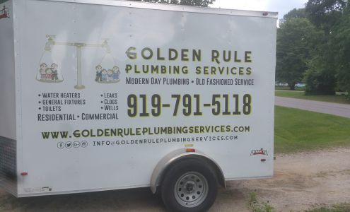 Golden Rule Plumbing Services, L.L.C 5315 Walton Hill Rd, Knightdale North Carolina 27545