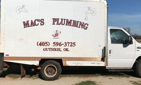 Mac's Plumbing 1008 N Wentz St, Guthrie Oklahoma 73044