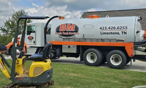 B M Septic Tank Company, LLC 9640 E Andrew Johnson Hwy, Limestone Tennessee 37681