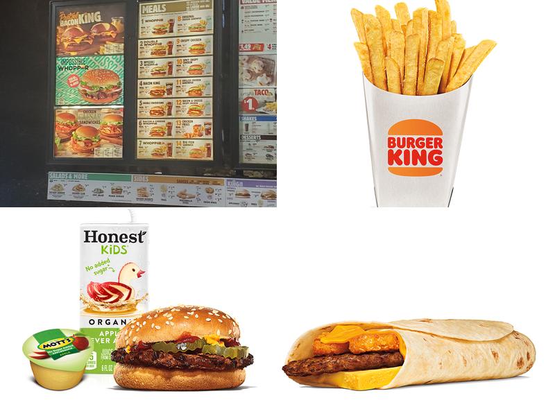 Burger King Menu