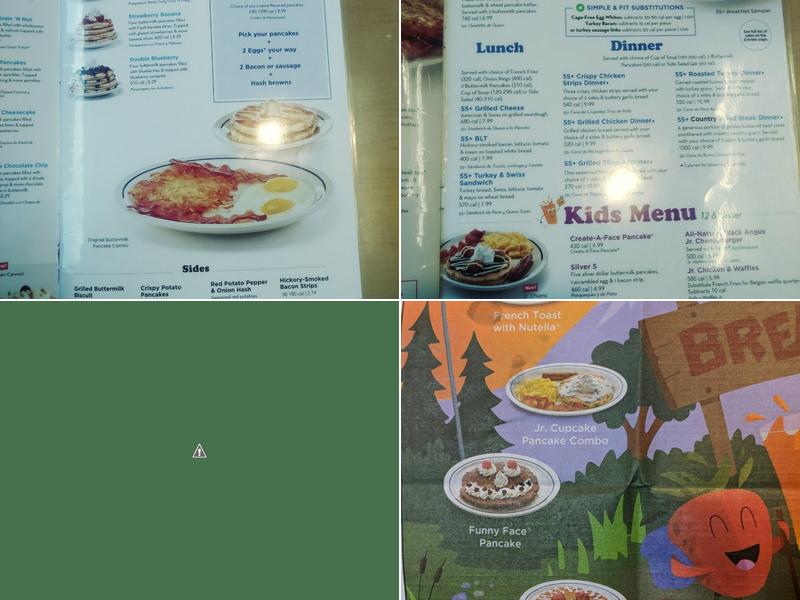 IHOP Menu