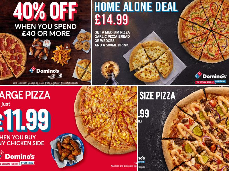 Domino's Pizza - Birmingham - Wednesbury Menu