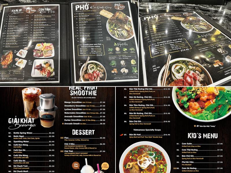 Pho Today Plainsboro Menu