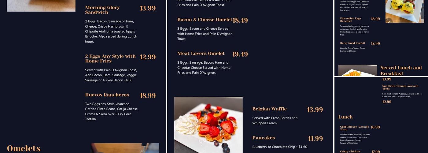 The Kitchen Cafe Brewster Menu