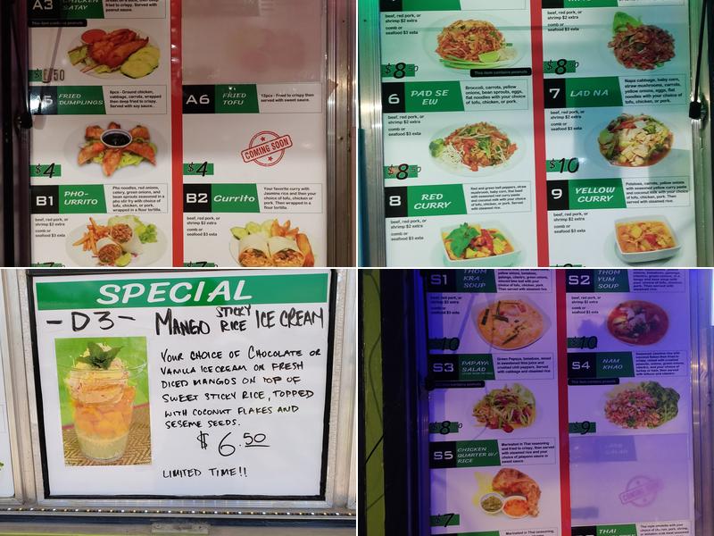 Apple's Thai Nee Kitchen Menu