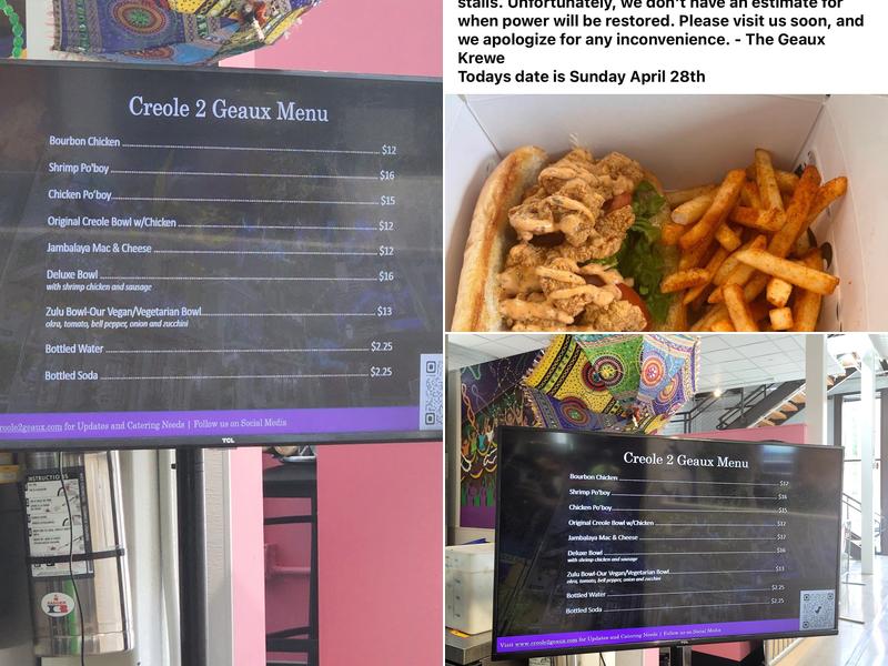 Creole 2 Geaux Express ( East Market) Menu
