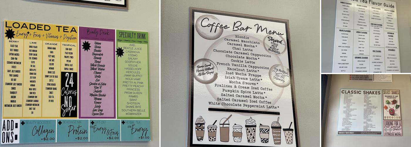 Herbalife GB Nutrition Menu