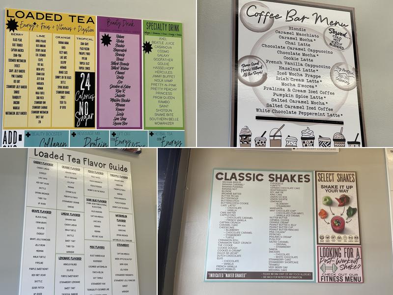 Herbalife GB Nutrition Menu