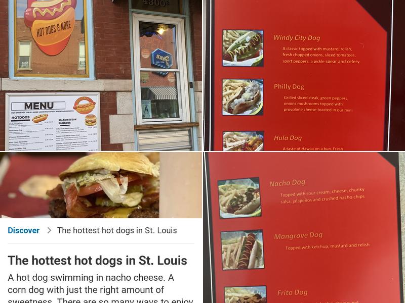 Dog On It Hot Dogs & More Menu