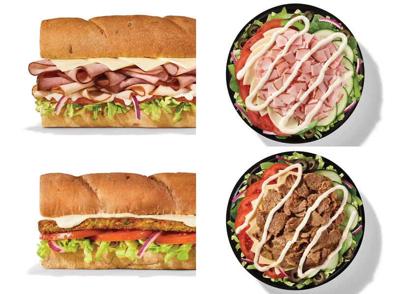 Subway Menu