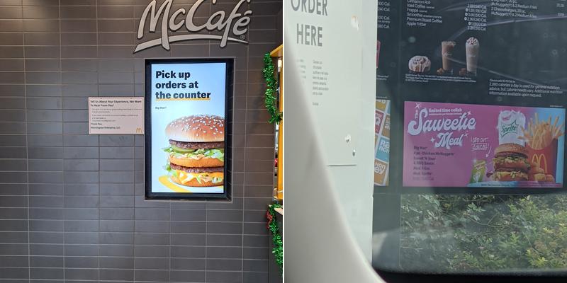 McDonald's Menu