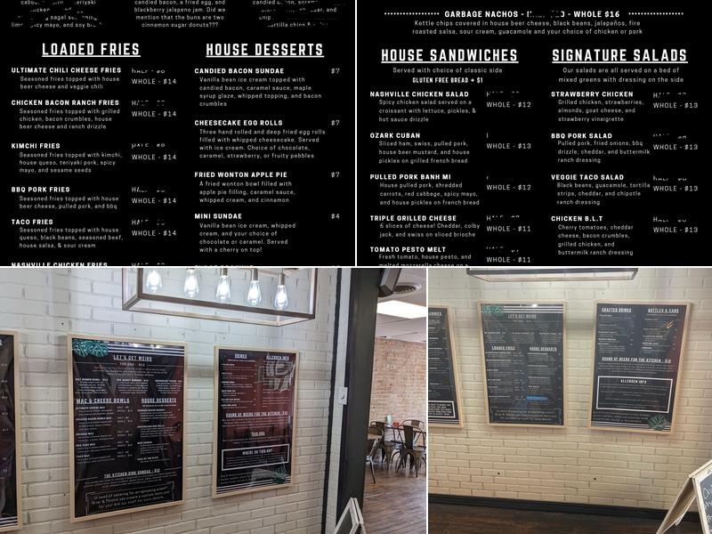 Briar & Thistle Menu