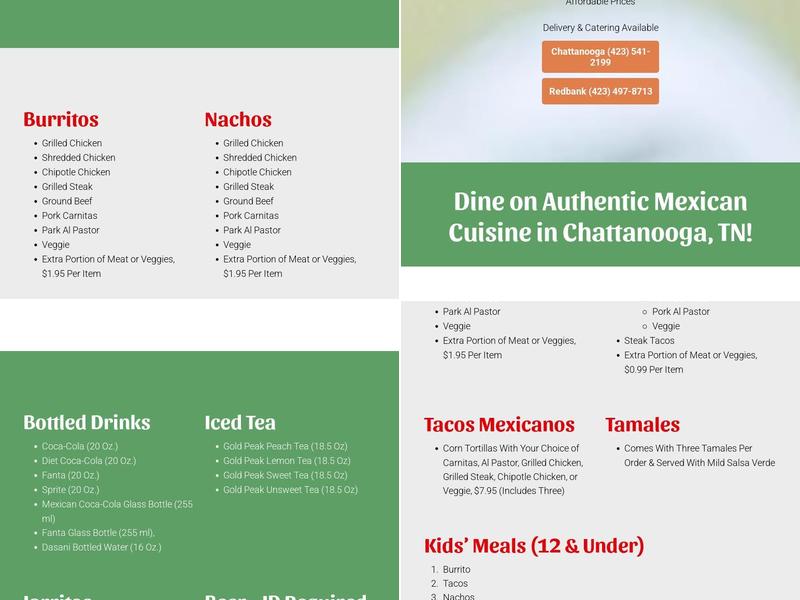 Mr Burrito Grill Menu