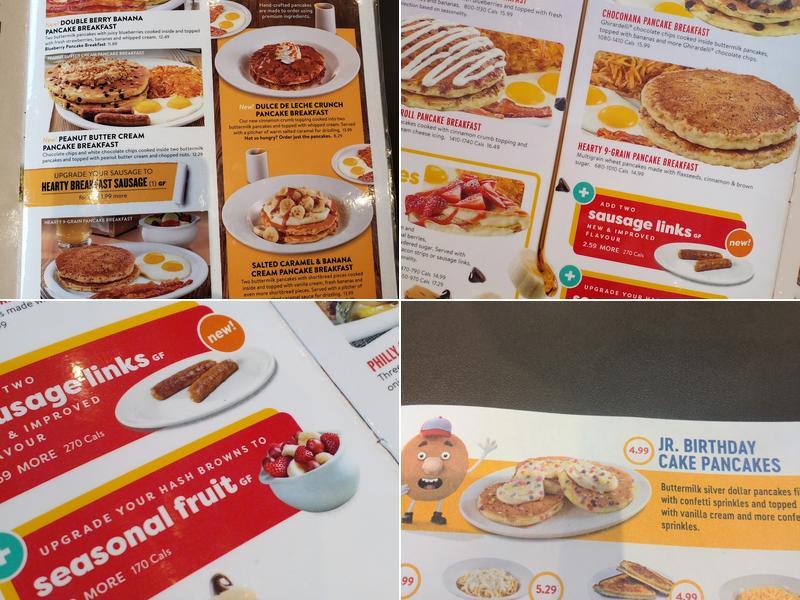 Denny's Menu