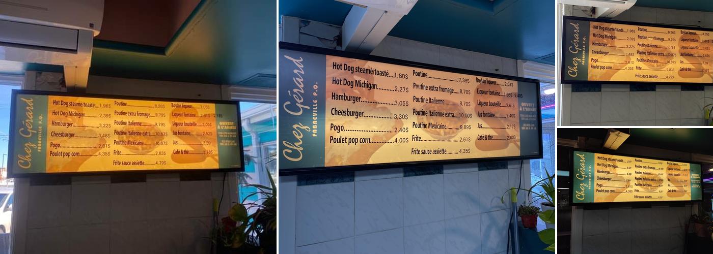 Chez Gérard Menu
