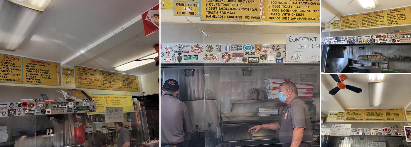 Décarie Hot Dogs Menu