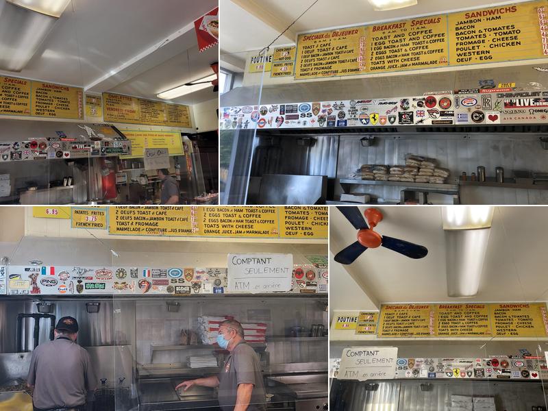 Décarie Hot Dogs Menu