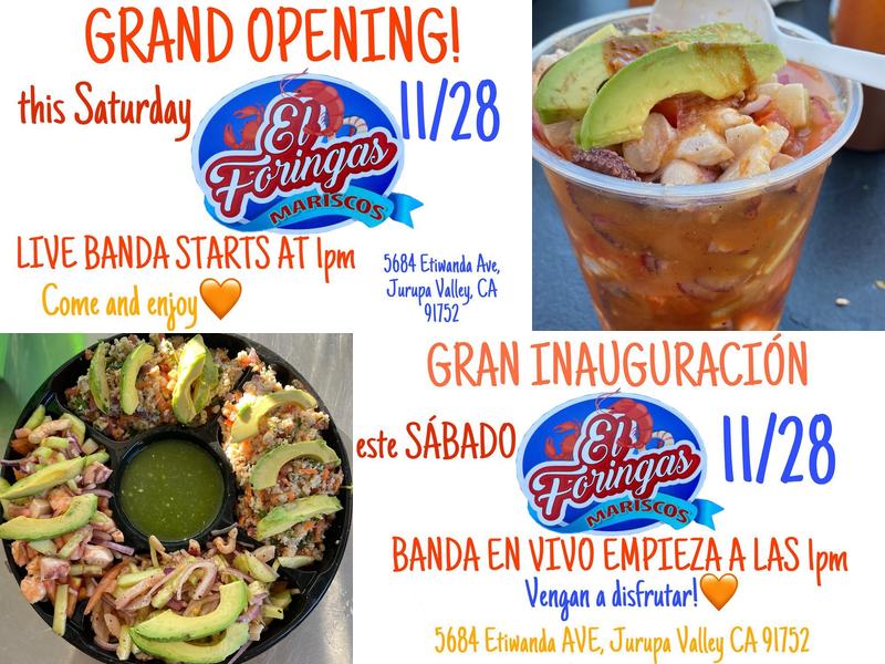 Mariscos El Foringas 5700 Etiwanda Ave, Mira Loma