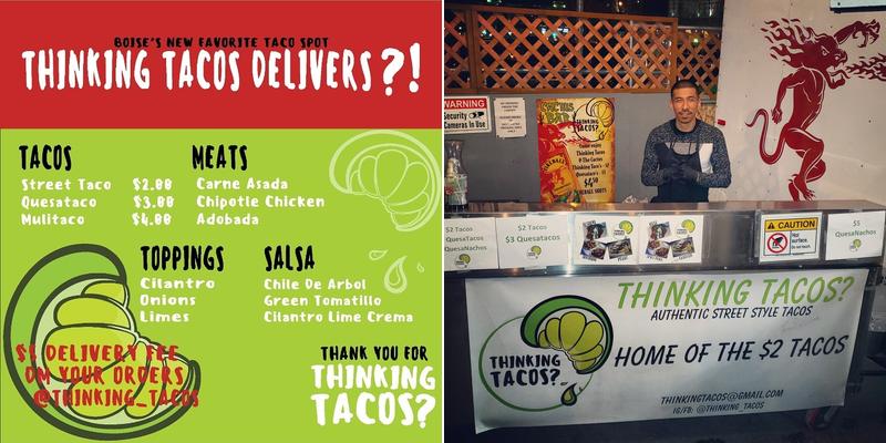 Thinking Tacos? Menu