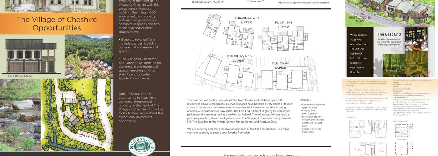 The Village of Cheshire Menu