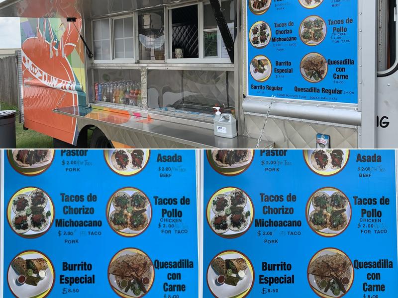 Tacos El Diamante Menu