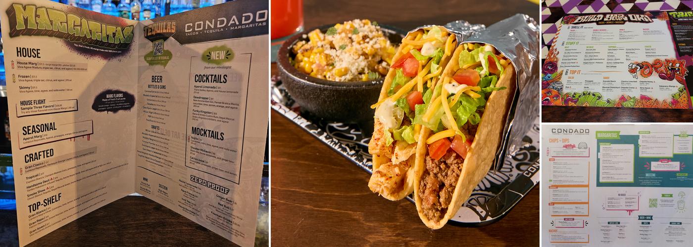 Condado Tacos Menu