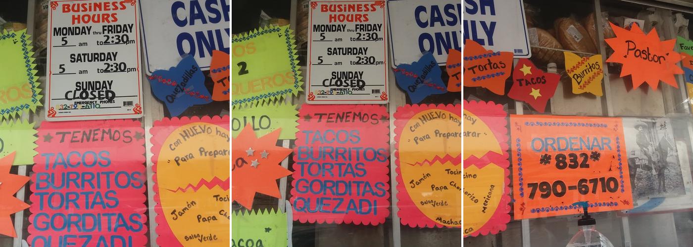 Los 2 Vaqueros Tacos Menu