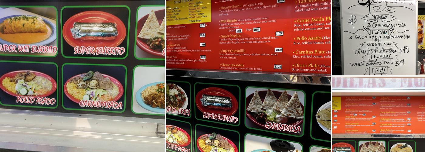 Tacos El Encanto Menu