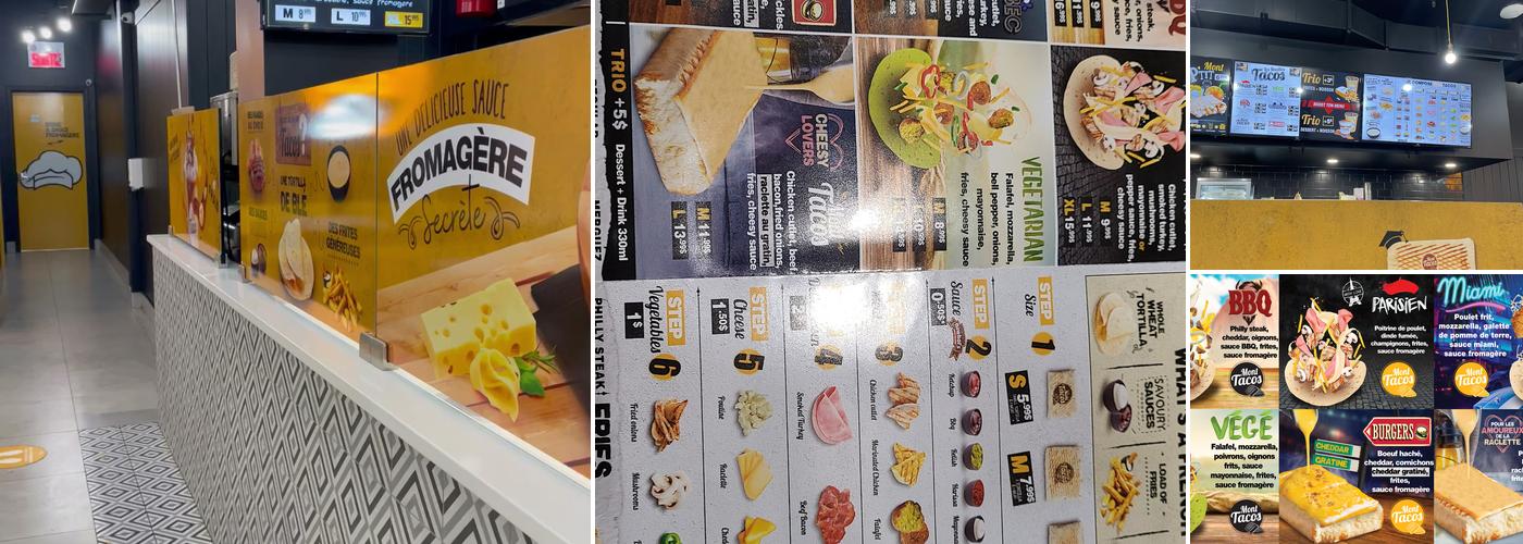 Mont Tacos - St. Catherine Menu