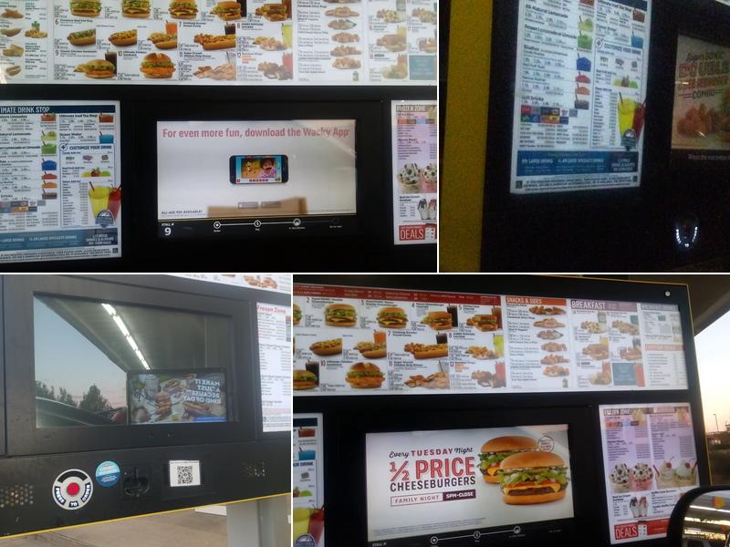 Sonic Drive-In Menu
