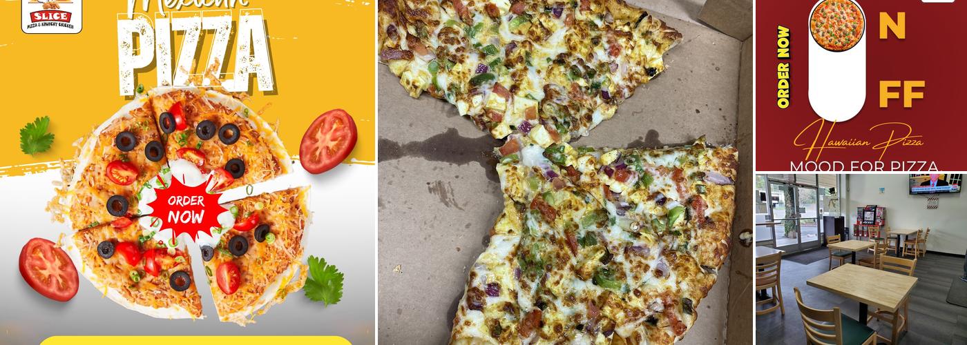 Slice Pizza & Krunchy Chicken