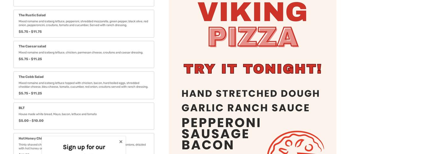 The Rustic Oven Co. - Bakery & Cafe Menu