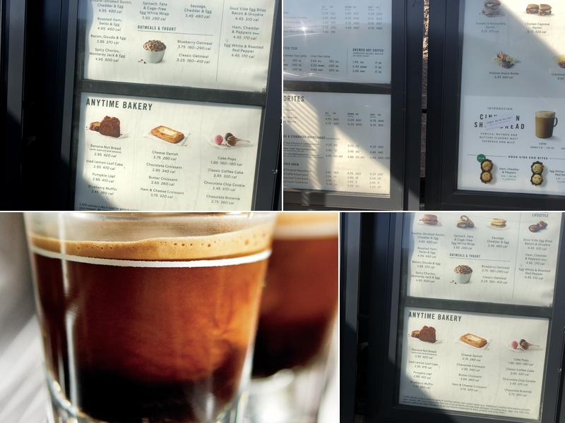Starbucks Menu