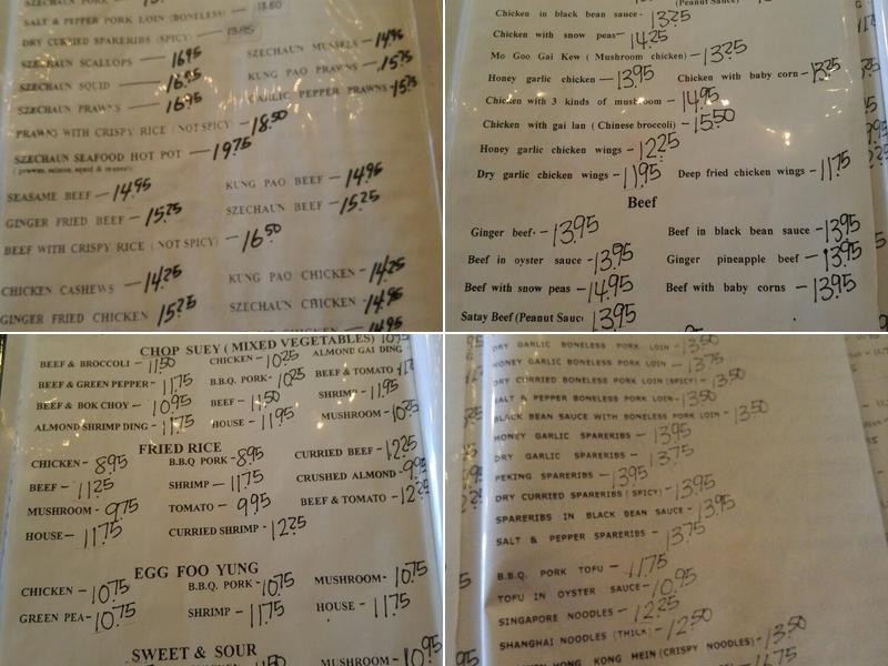 Mandarin Village Restaurant Menu