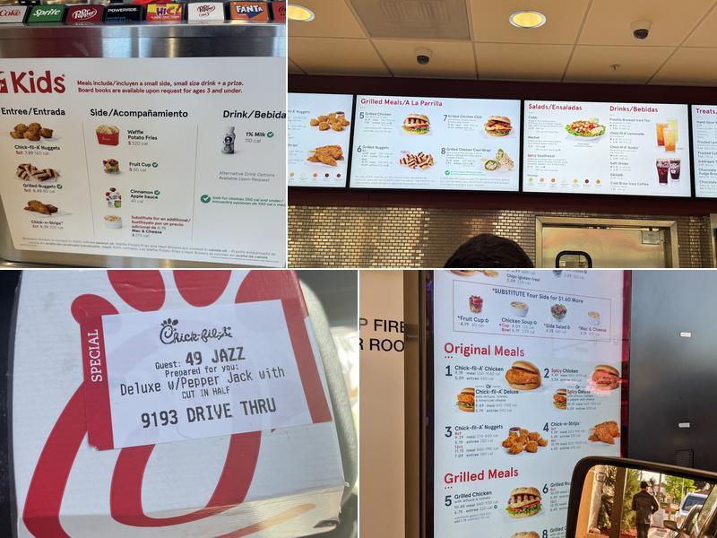 Chick-fil-A Menu